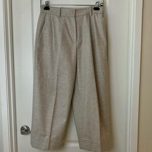 COS Wool Cashmere cropped Trousers EUC 8